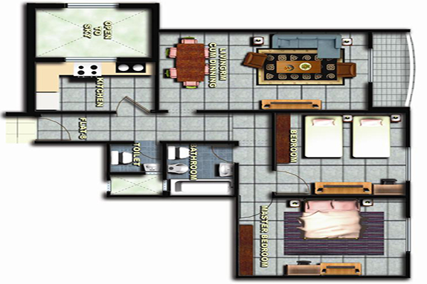 2 Bedroom Flat